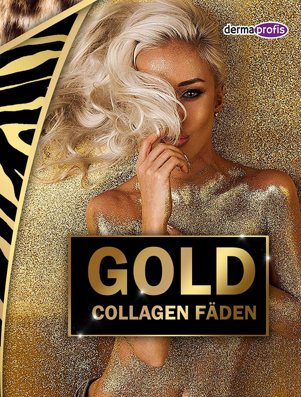 Collagen Goldstaub Fäden Schulung mit Starter Set- Lifting Shape your Skin Online DPD1208